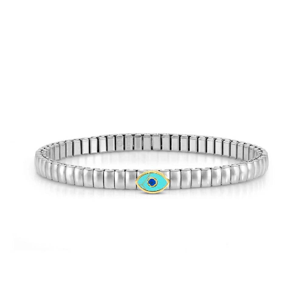 Nomination Bracciale Extension Occhio di Dio Turchese