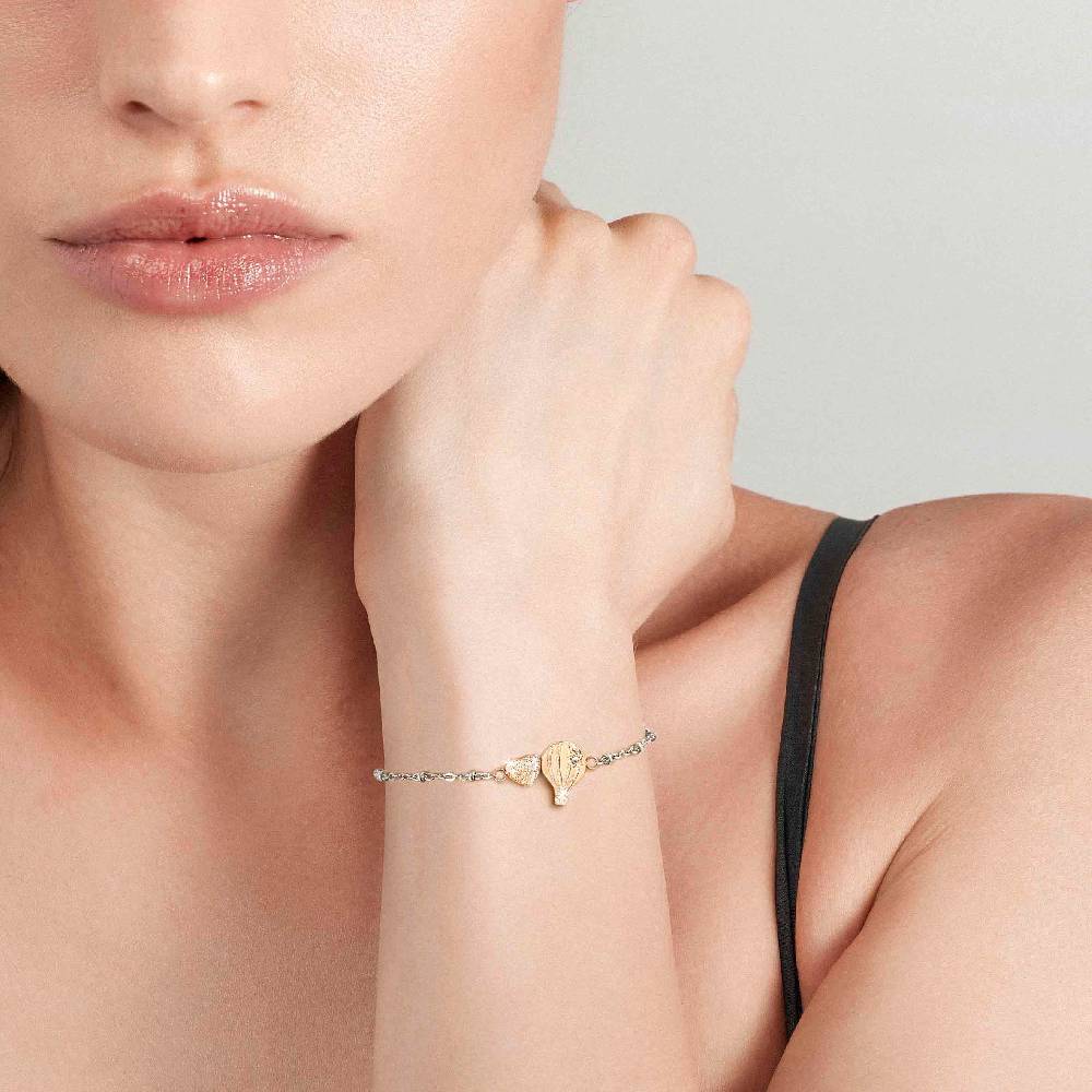 Nomination Bracciale Happyworld Mongolfiera e Cuore Super Saving Price