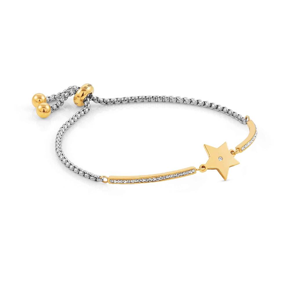 Nomination Bracciale Milleluci color Oro Stella Sostegno trimestrale