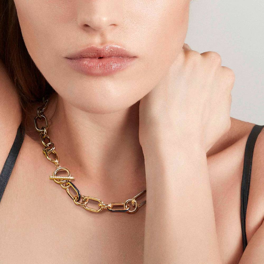 Nomination Collana Drusilla Catena con Smalto In Linea