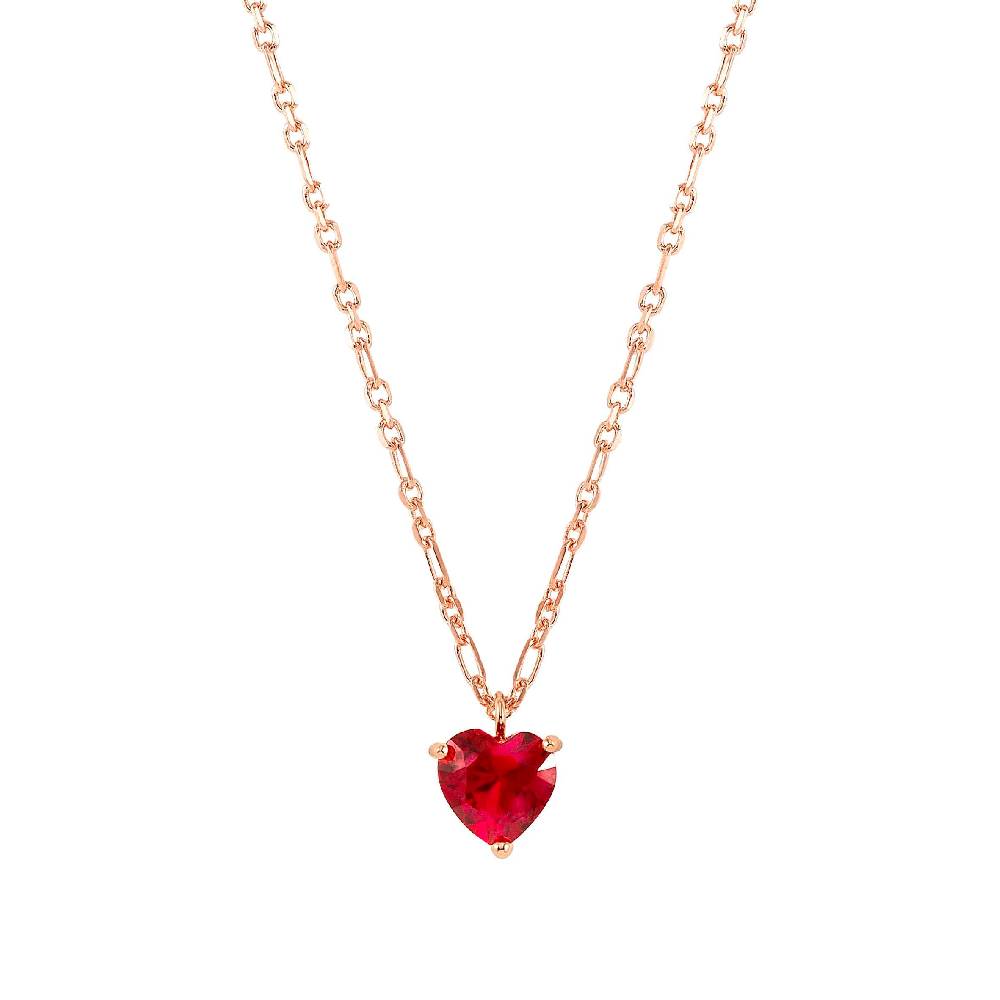 Nomination Collana SweetRock Cuore rosso Qualità