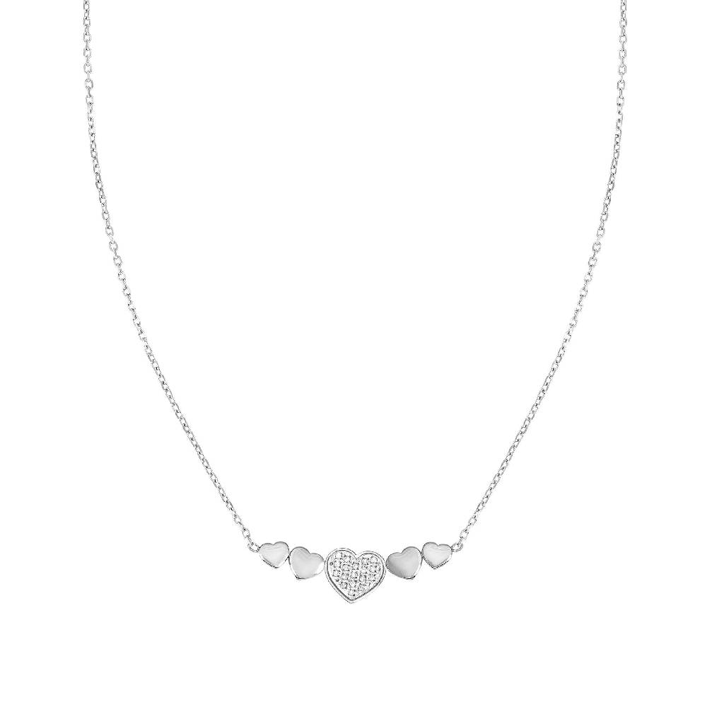 Nomination Collana misstrendy con cuore e cubic zirconia Qualità Garantita