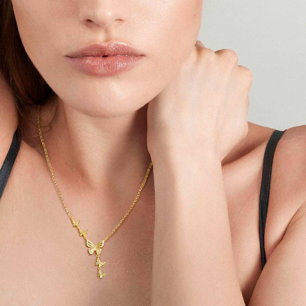 Nomination Collana TrueJoy con Farfalle diamantate Presa