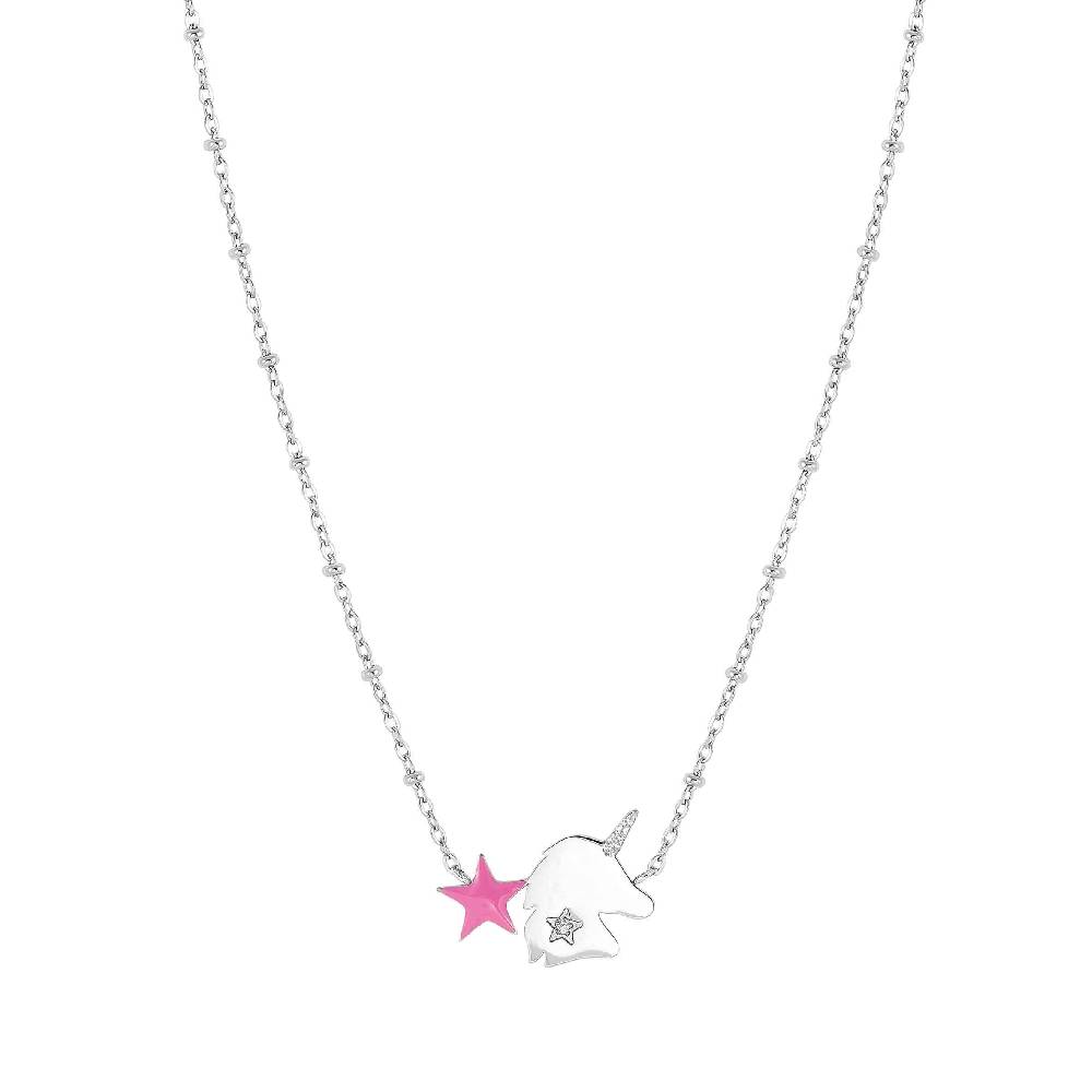 Nomination Collana Happyworld Unicorno con Smalto Sconto
