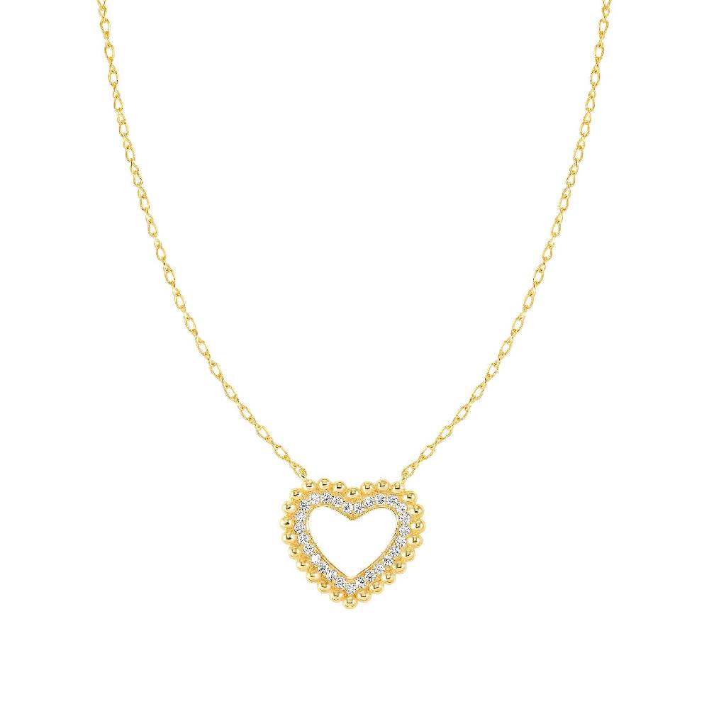 Nomination Collana Lovecloud Cuore con Cubic Zirconia Economico