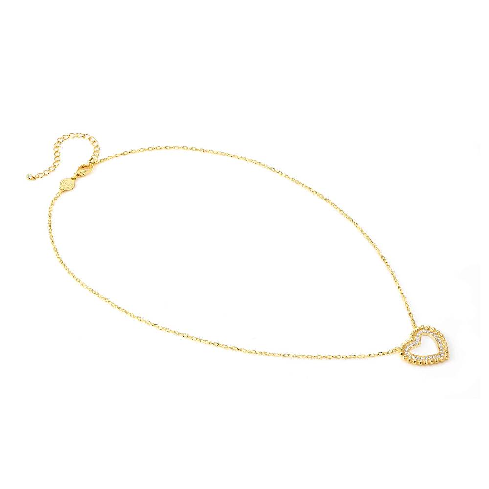 Nomination Collana Lovecloud Cuore con Cubic Zirconia Economico