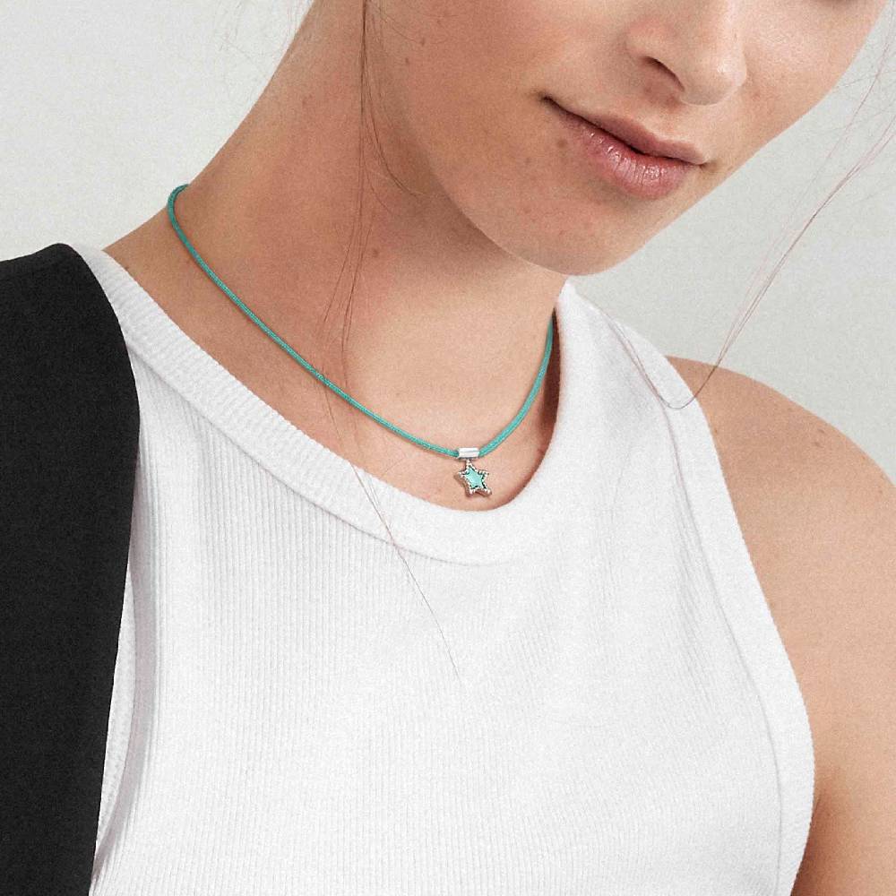 Nomination Collana SeiMia in Cordino Tecnico colorato e Argento Hotsell