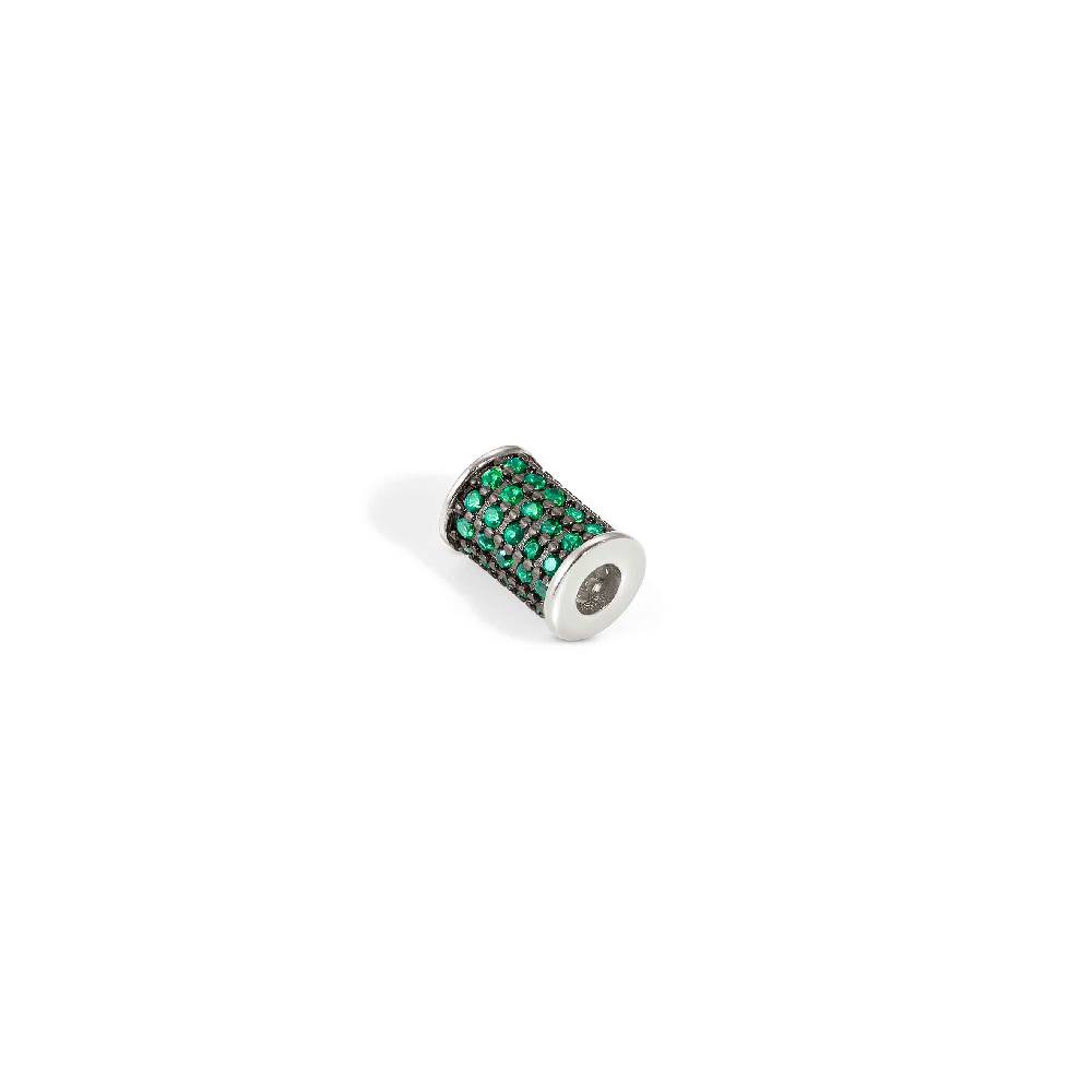 Nomination Dettaglio SeiMia con Cubic Zirconia Verdi Nuova