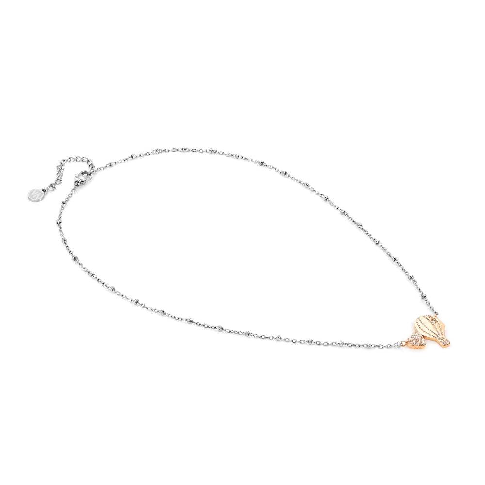 Nomination Collana Happyworld Mongolfiera e Cuore Super Saving Price