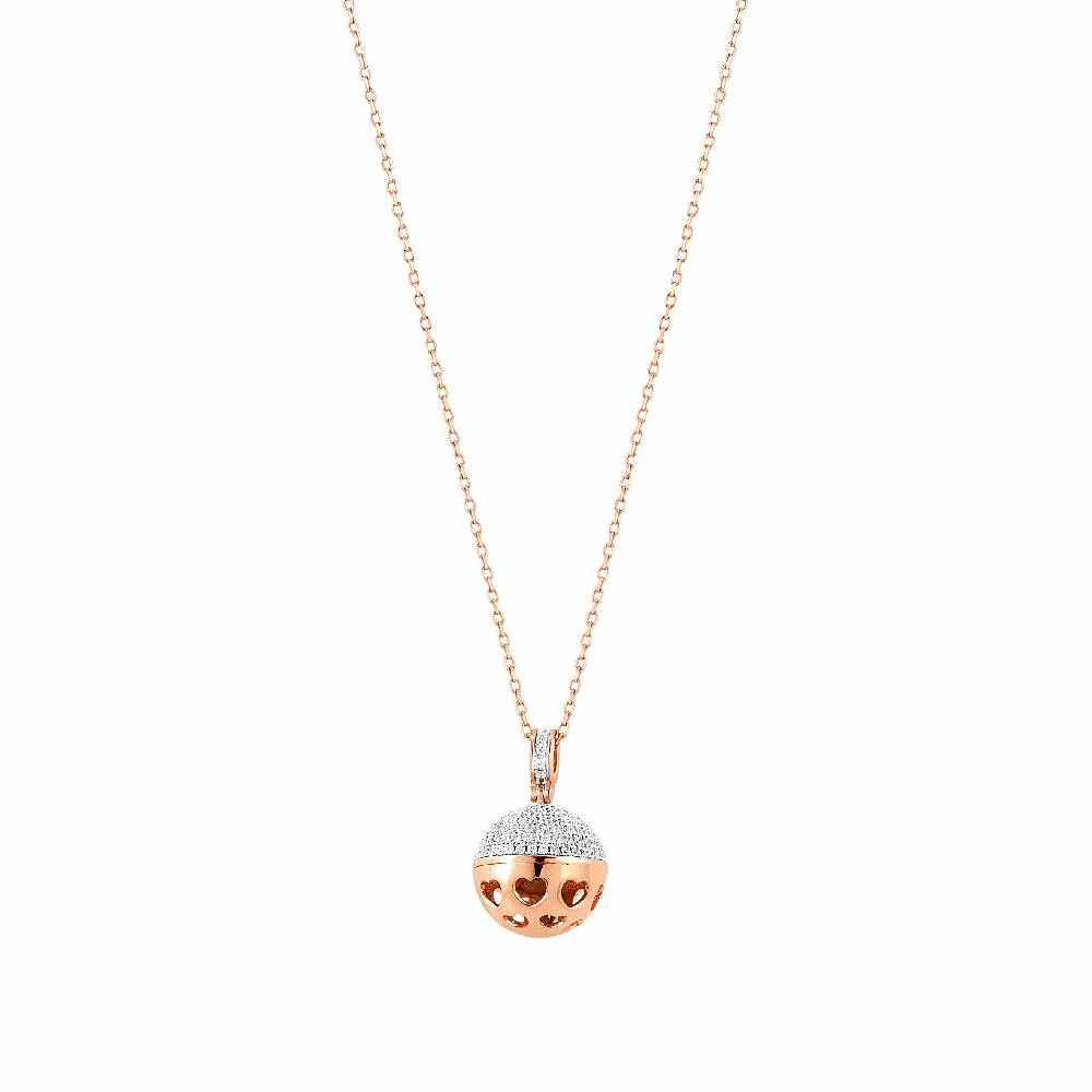 Nomination Collana New Born cuori oro rosa Latest stili