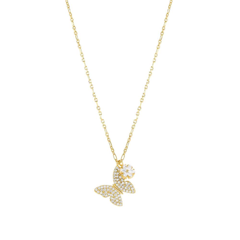 Nomination Collana Sweetrock Nature Farfalla e fiore Ultimi due giorni