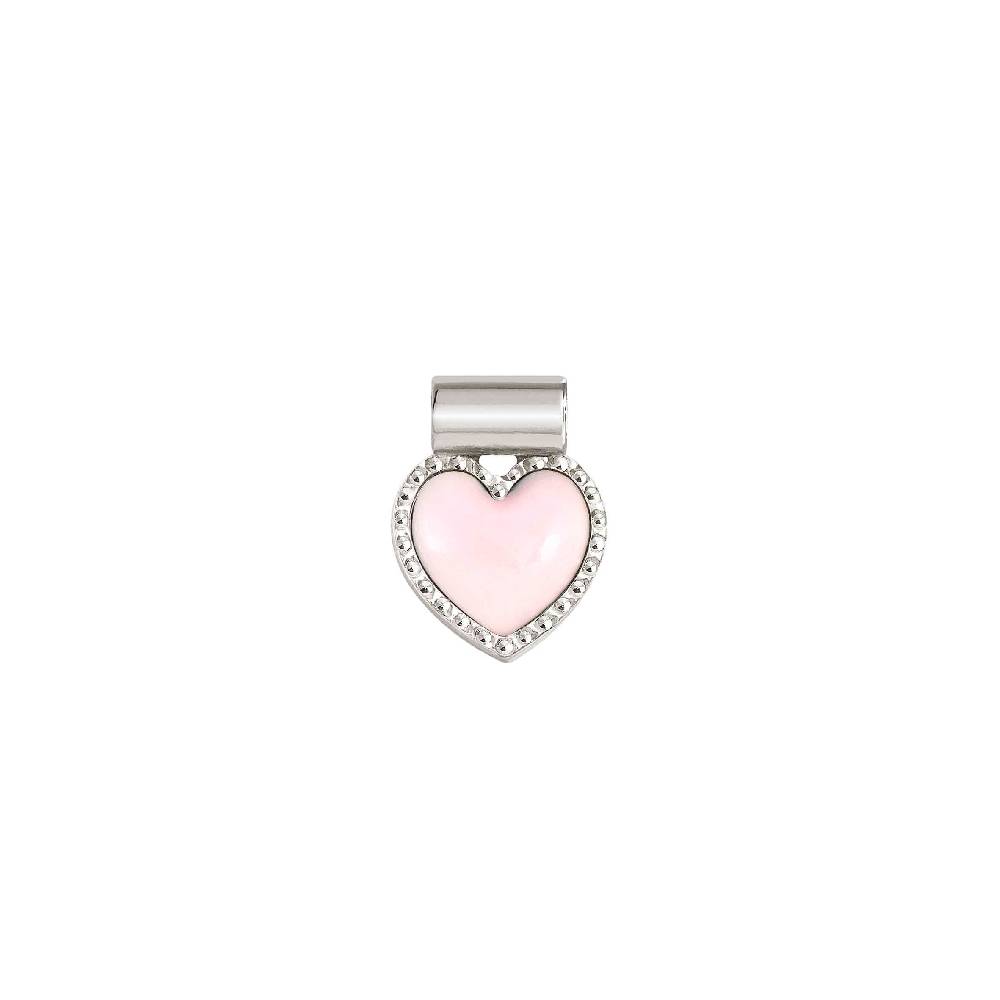 Nomination Ciondolo SeiMia Cuore Rosa diamantato