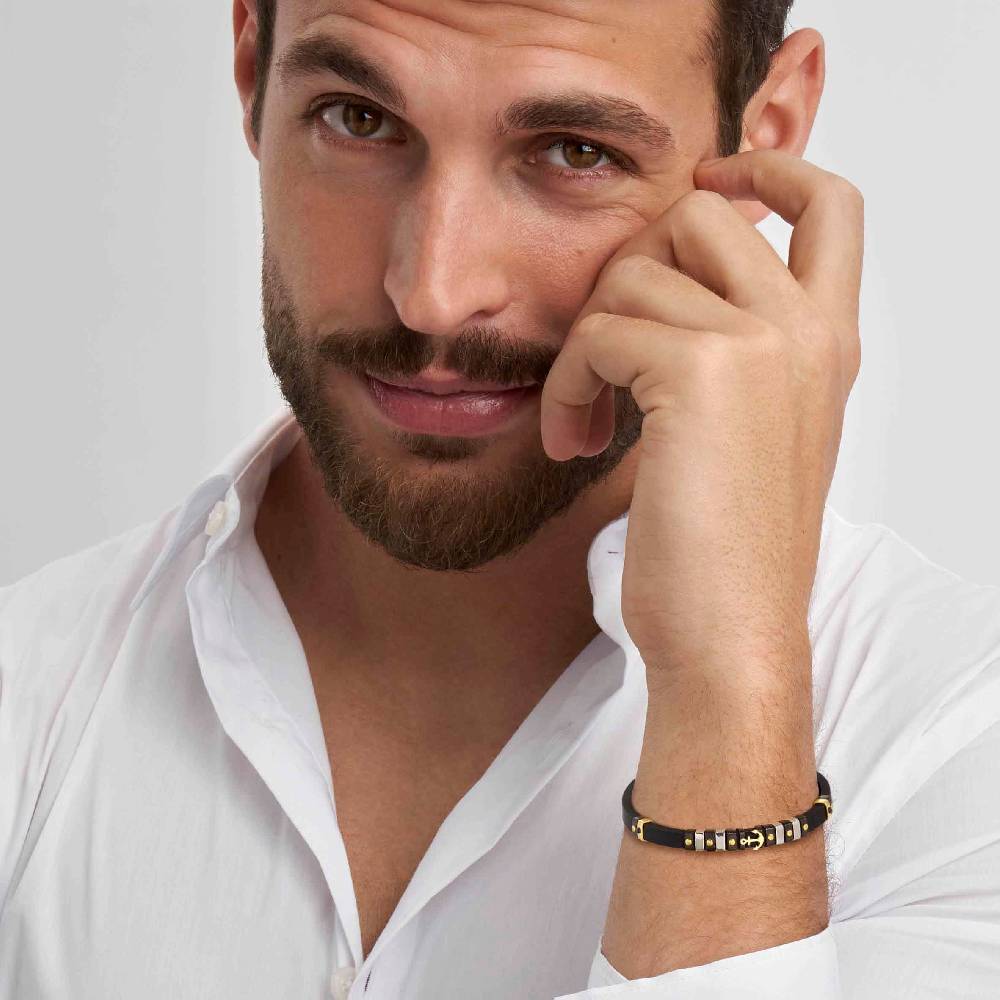 Nomination Bracciale City con simbolo rosa dei venti e dettagli colorati Offerta esclusiva