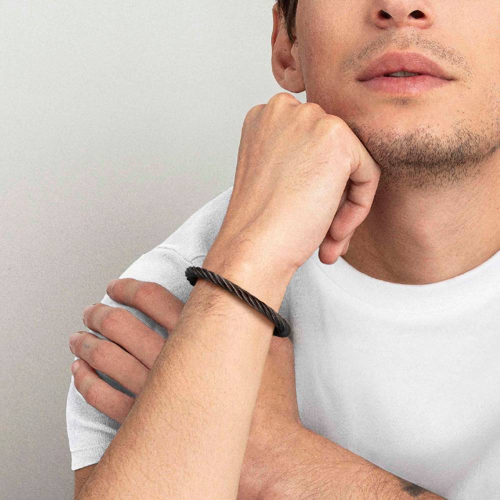 Nomination Bracciale Uomo effetto intrecciato Offerta natalizia