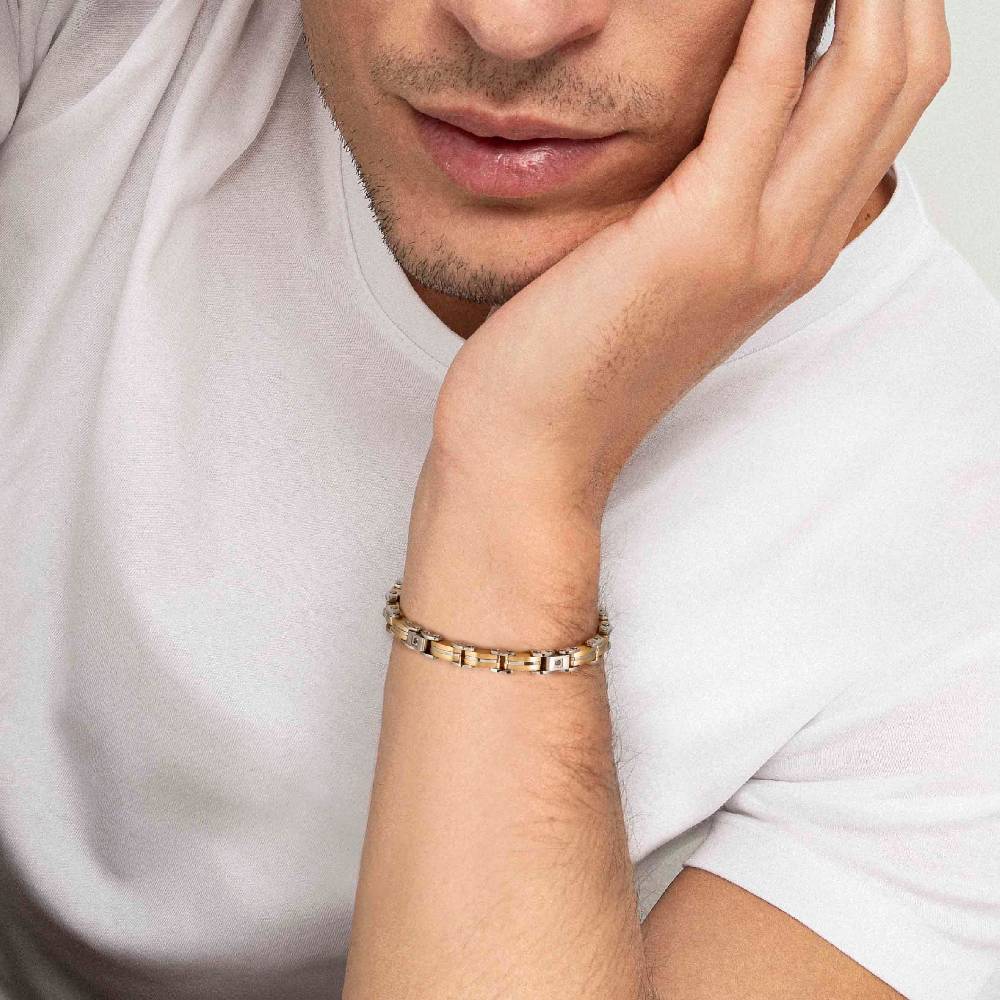 Nomination Bracciale Strong per lui a catena Offerta San Valentino