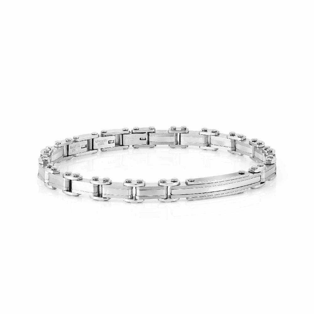 Nomination Bracciale in Acciaio con placca STRONG Latest stili
