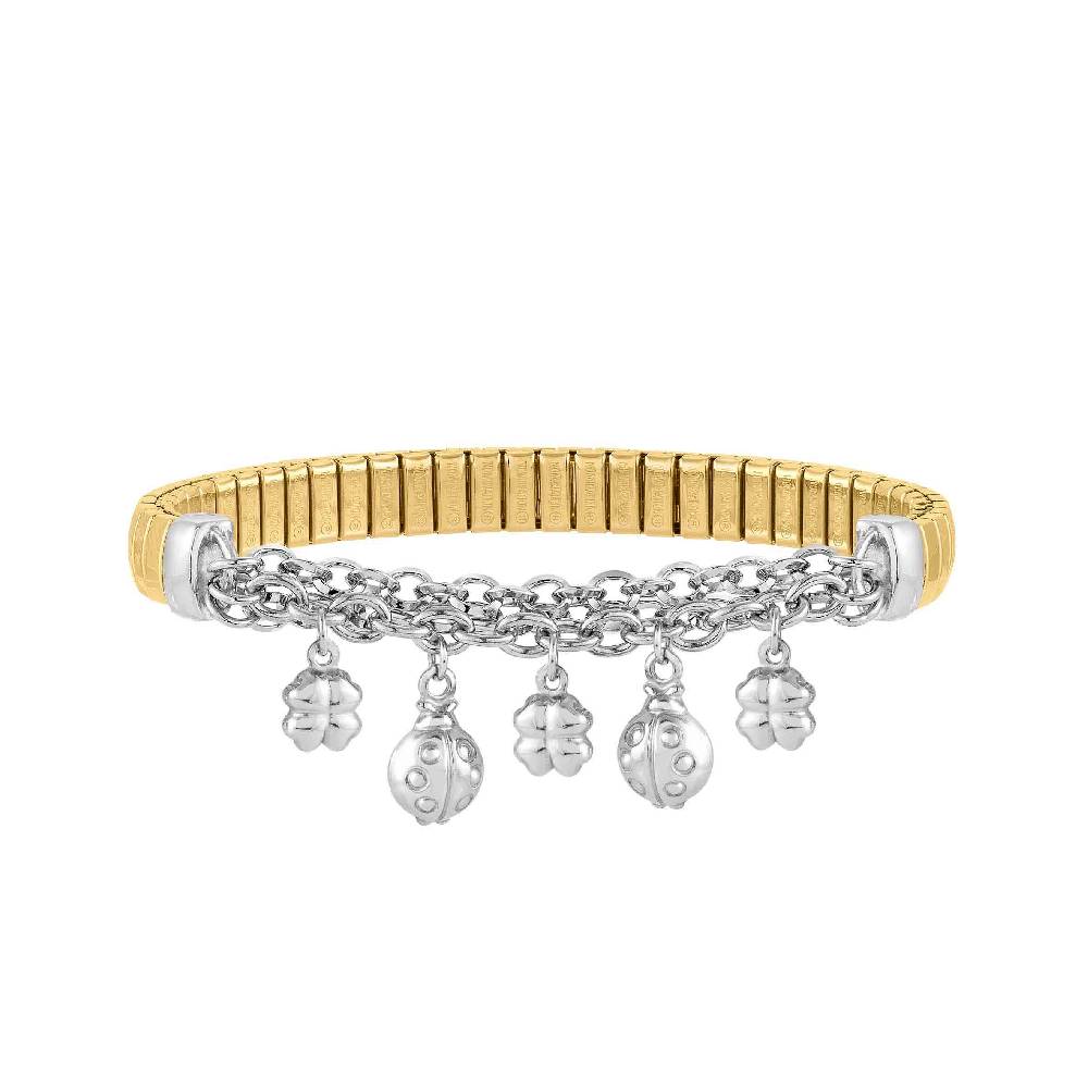 Nomination Bracciale estensibile MIXIT con Mix Portafortuna Officina