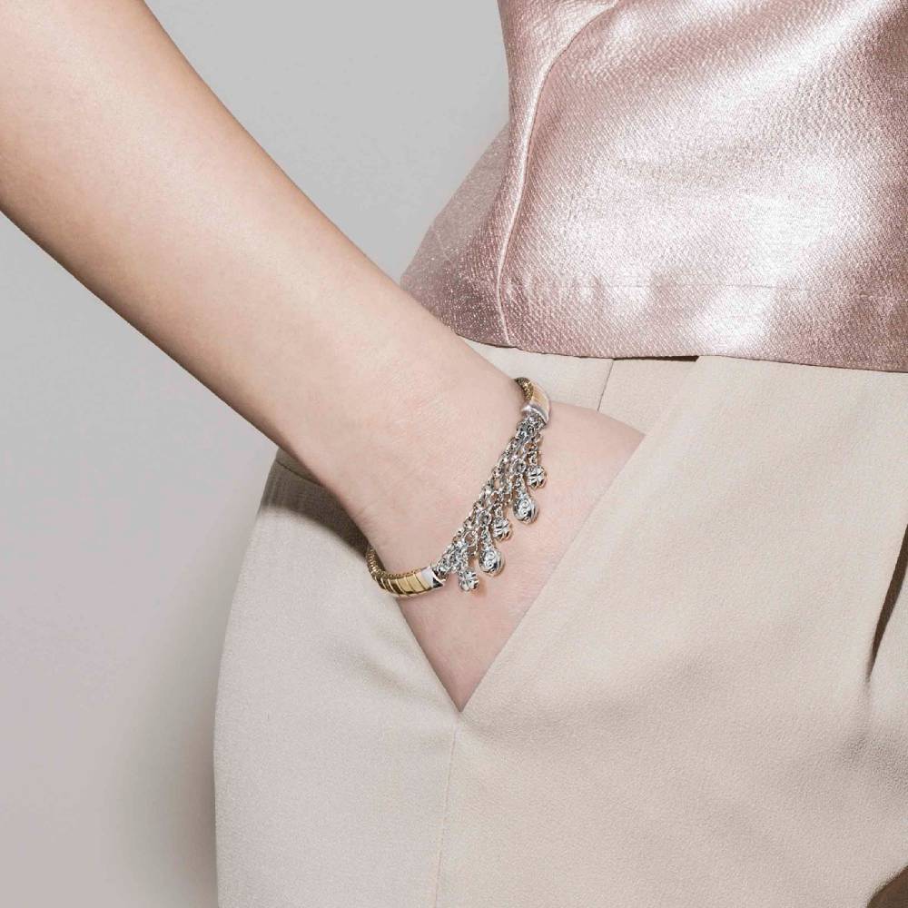 Nomination Bracciale estensibile MIXIT con Mix Portafortuna Officina