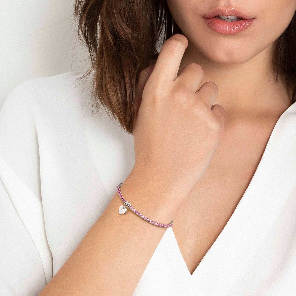 Nomination Bracciale Chic&Charm Cuore e Zirconi Rosa Vendita Economica