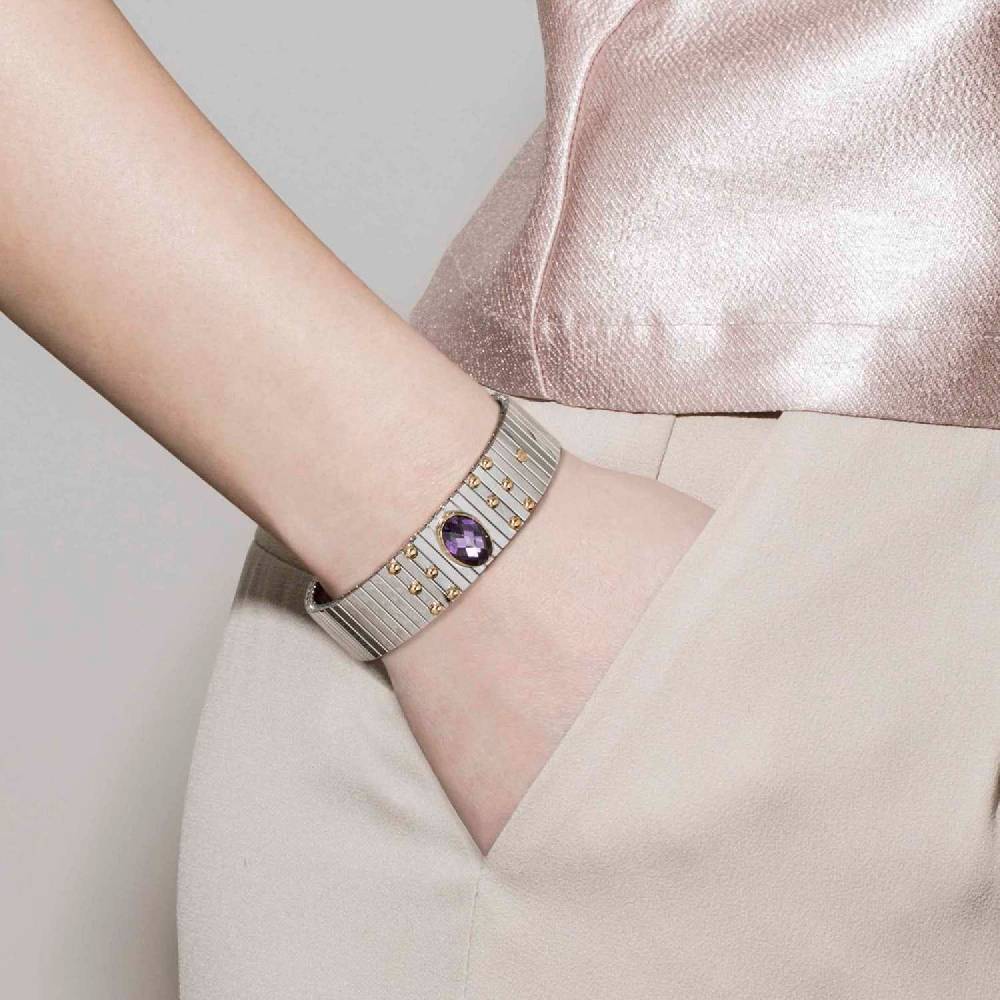 Nomination Bracciale Extension con Cubic Zirconia sfaccettato Offerta per la Festa della Mamma