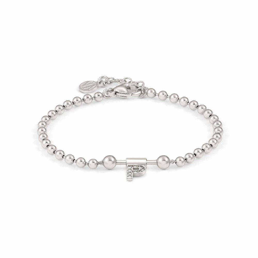 Nomination Bracciale SeiMia con lettera P Ritorno libero