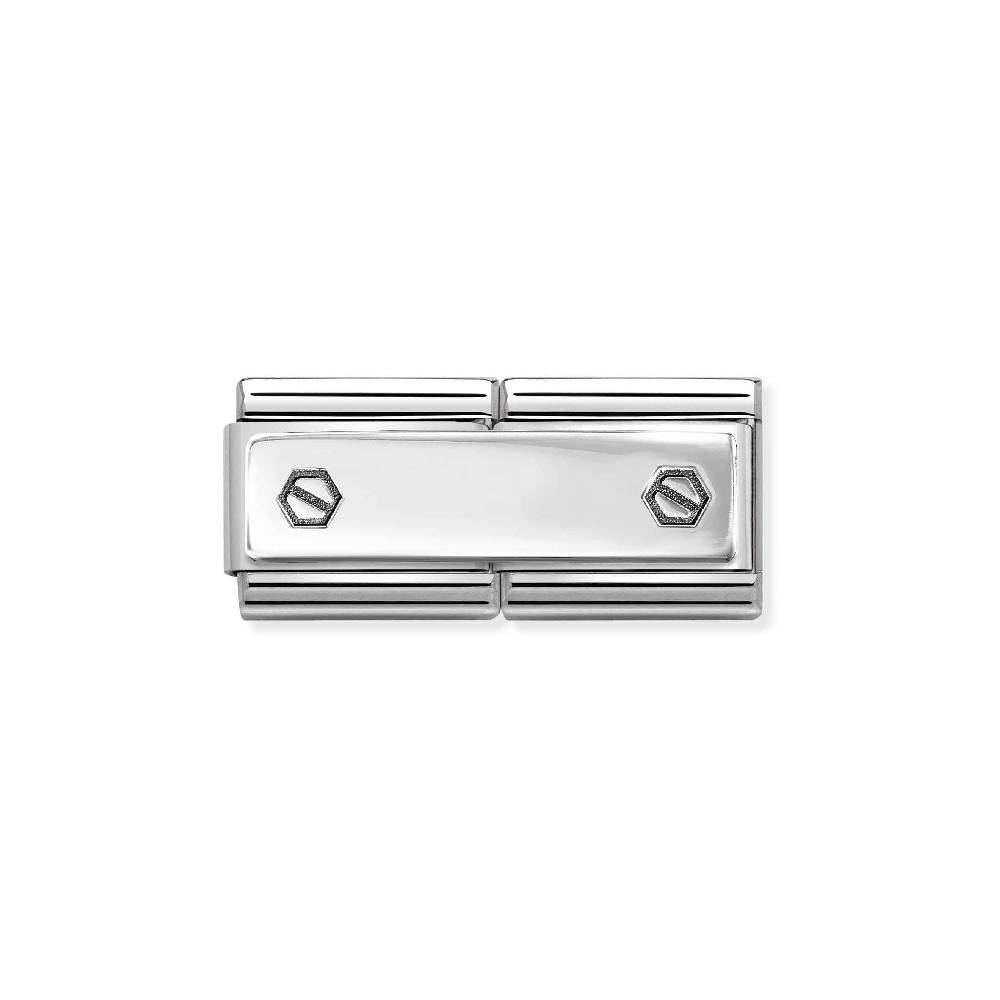 Nomination Doppio Link Composable Classic doppia vite esagonale