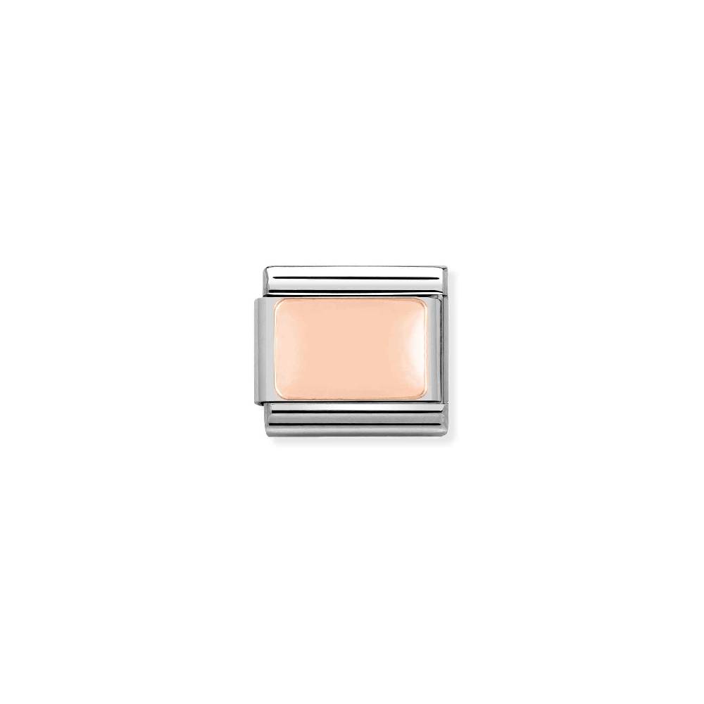 Nomination Link Composable Classic Placca in Oro rosa Black Friday Prezzi