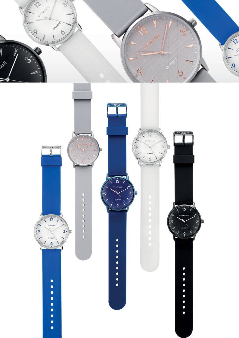 Ottaviani Quarzo silicone bianco Moda