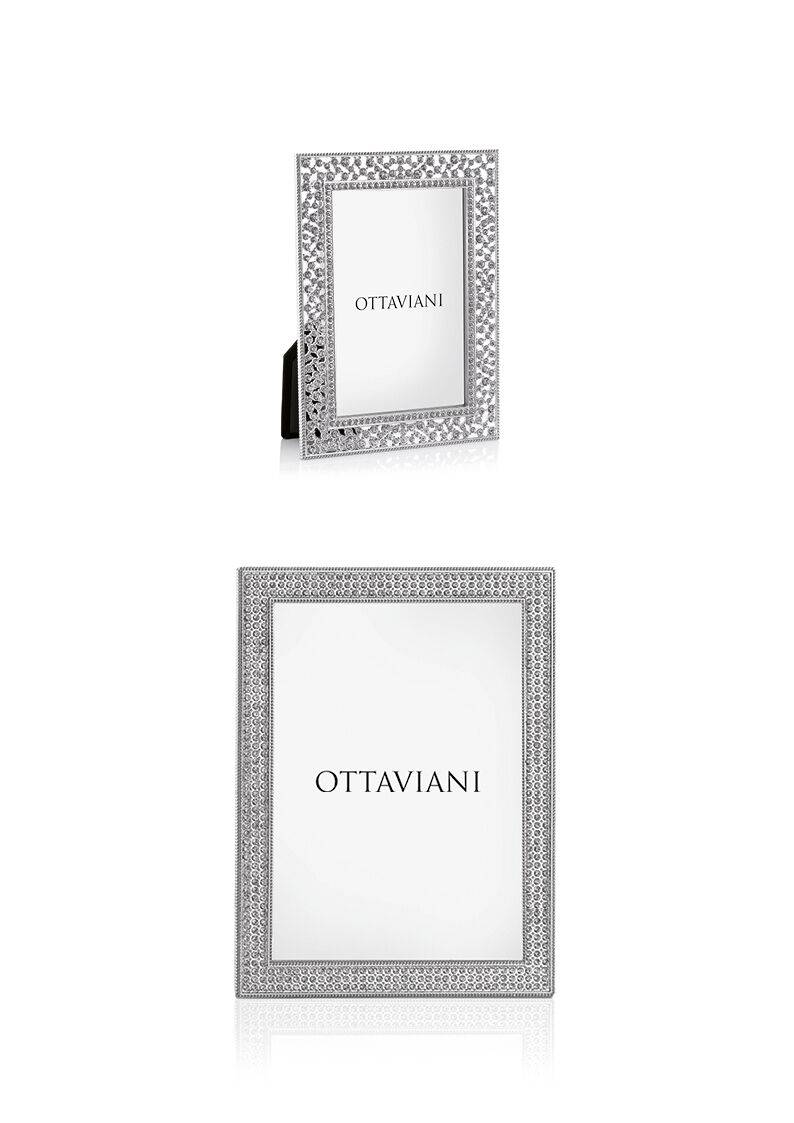 Ottaviani Portafoto con strass"elegance"cm.15,2x22,2 Soddisfazione Garantita
