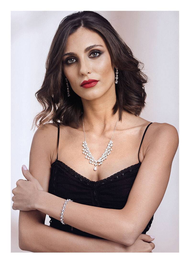 Ottaviani Orecchini rodiati con cubic zirconia e perle Novità