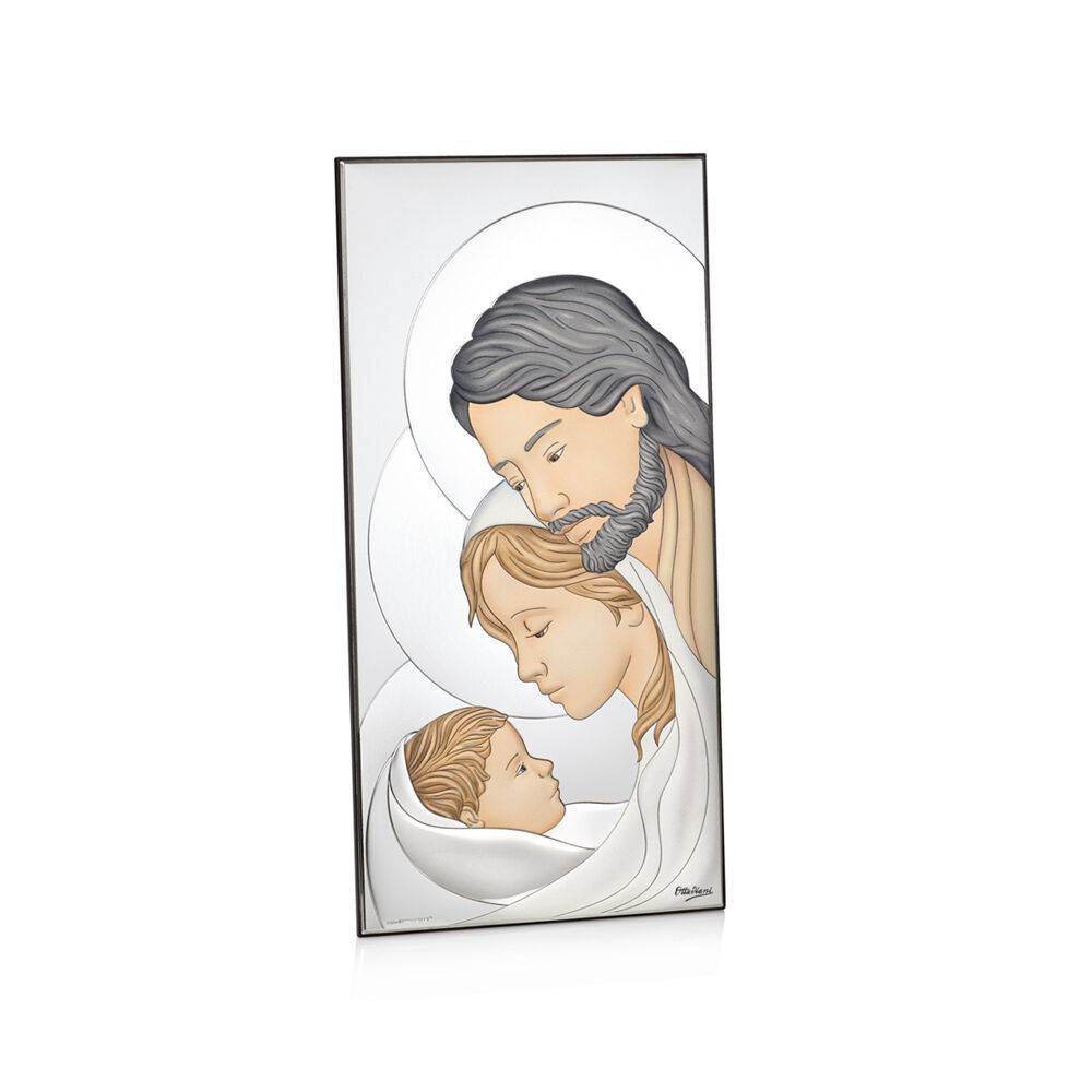 Ottaviani Icona verticale sacra famiglia 9x18 colorata Nuovo