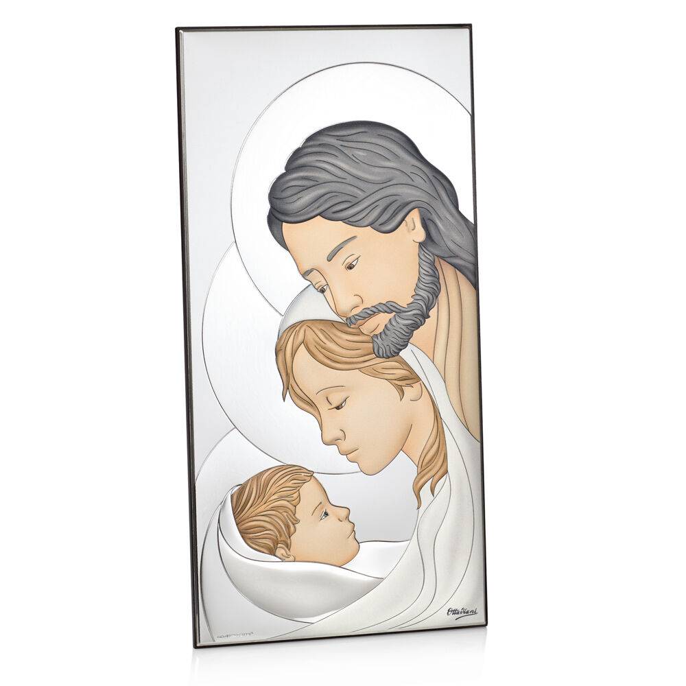 Ottaviani Icona verticale sacra famiglia 12x24 colorata Promozione