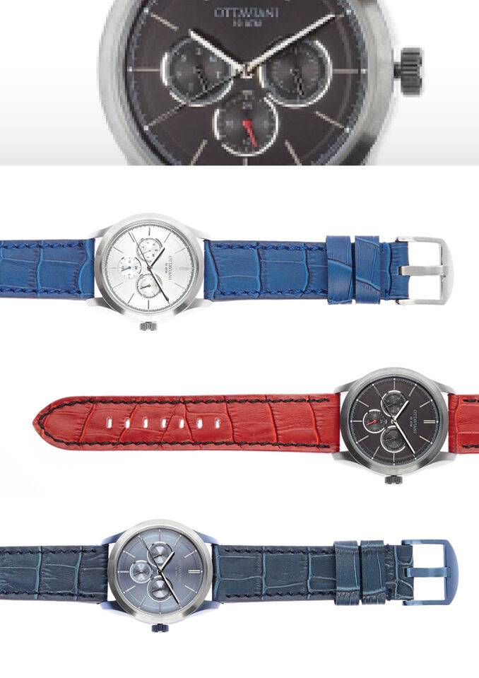 Ottaviani Quarzo multieye bianco e blu Outlet