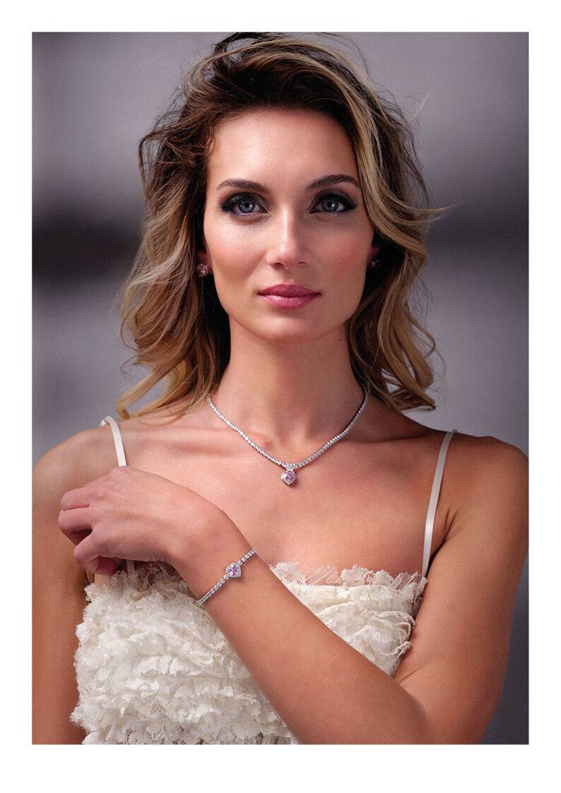 Ottaviani Anello rodiato con cubic zirconia Italy