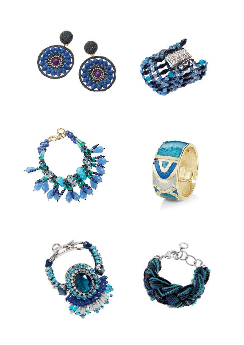 Ottaviani Bracciale con cristalli,perline e strass Nuovo