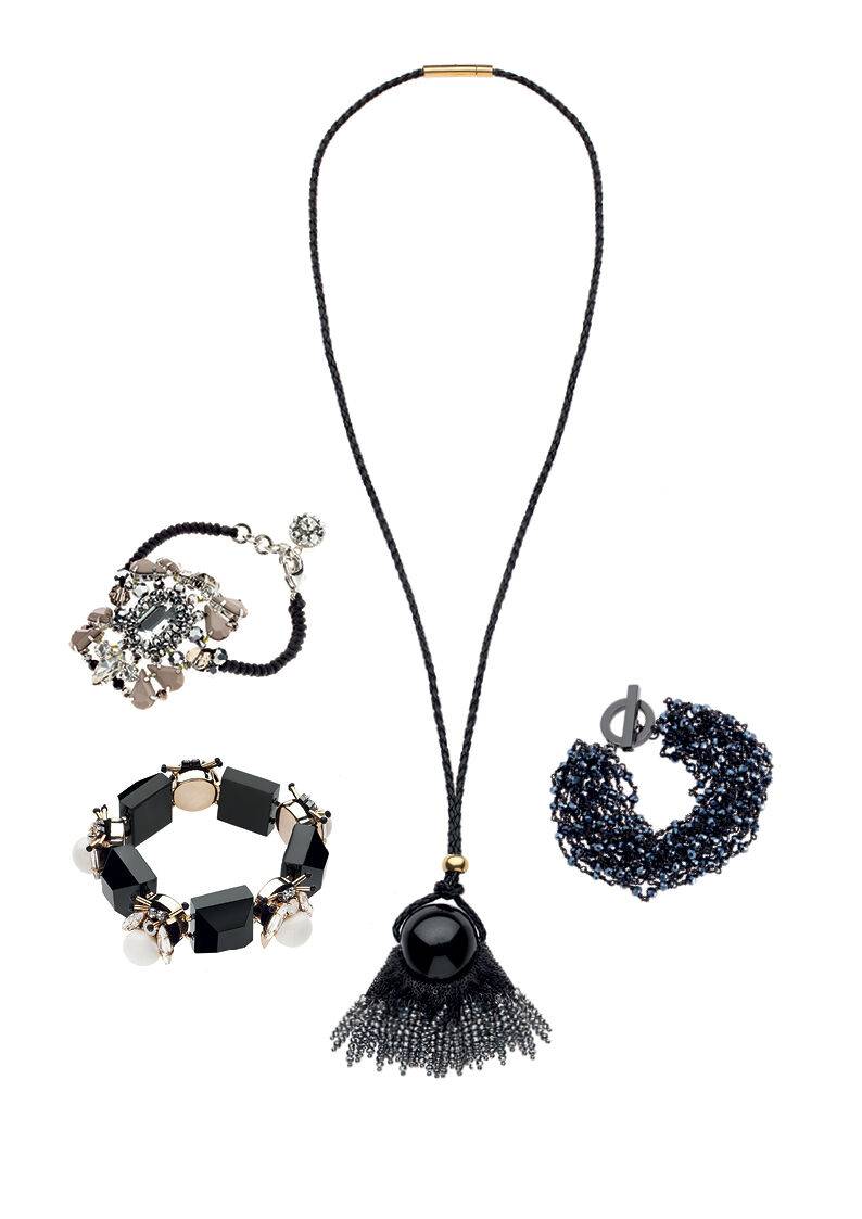 Ottaviani Bracciale con cristalli strass e perline Vendita
