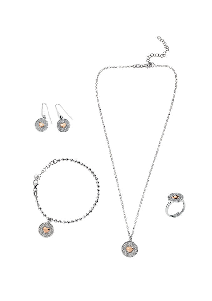 Ottaviani Bracciale"sogno innamorato"in arg c/zirconi Outlet