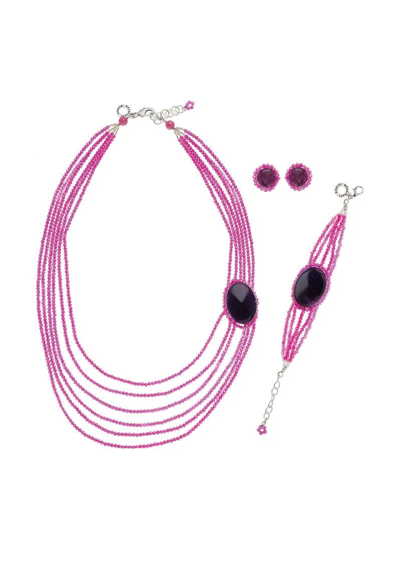 Ottaviani Bracciale con agata e cristalli Offerta