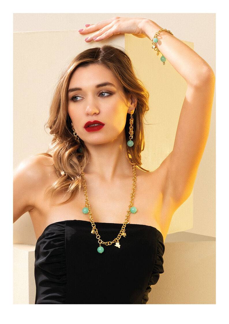 Ottaviani Bracciale dorato con resine Offerte