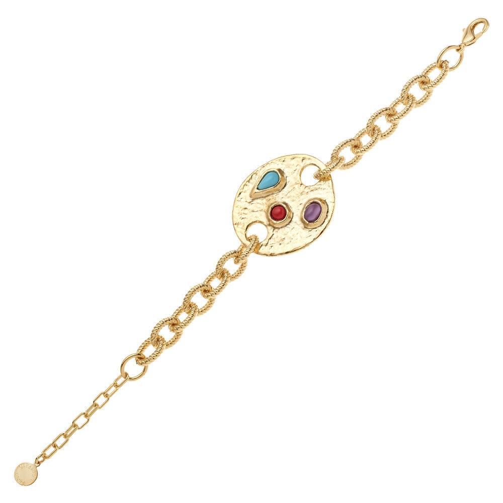 Ottaviani Bracciale dorato con resine Hotsell