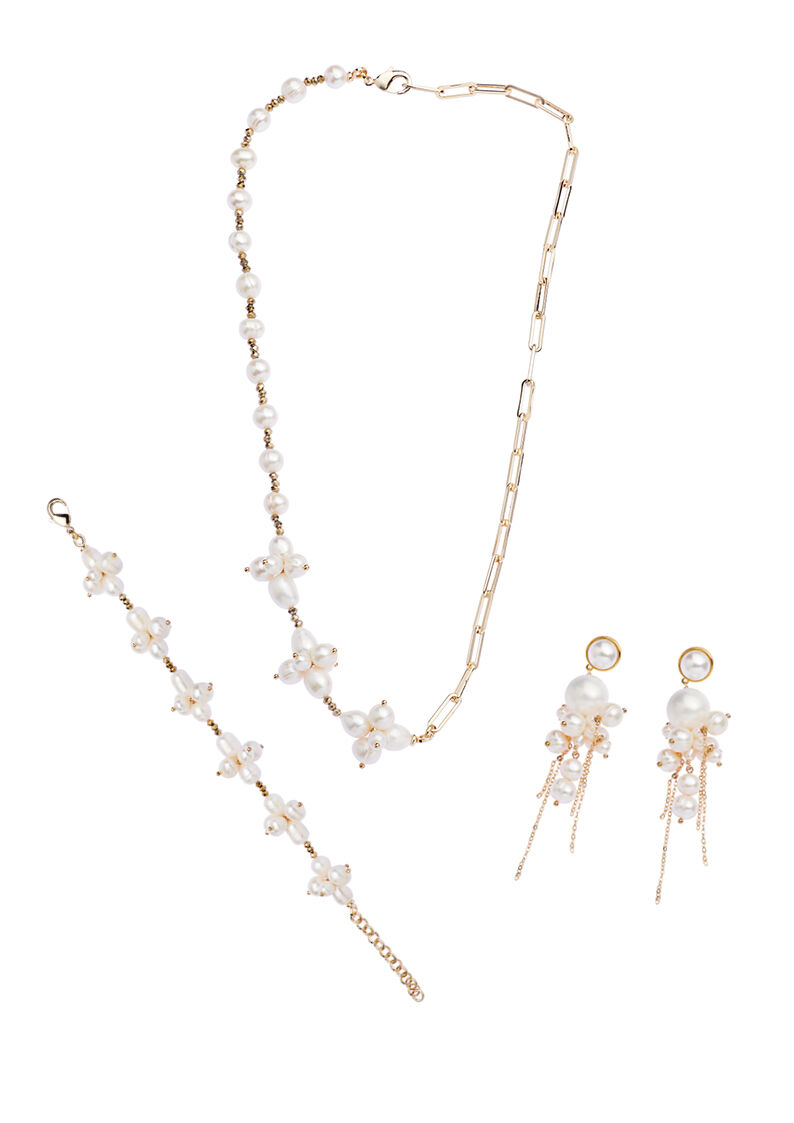 Ottaviani Bracciale dorato con perle di vetro e perle fi Offerta esclusiva