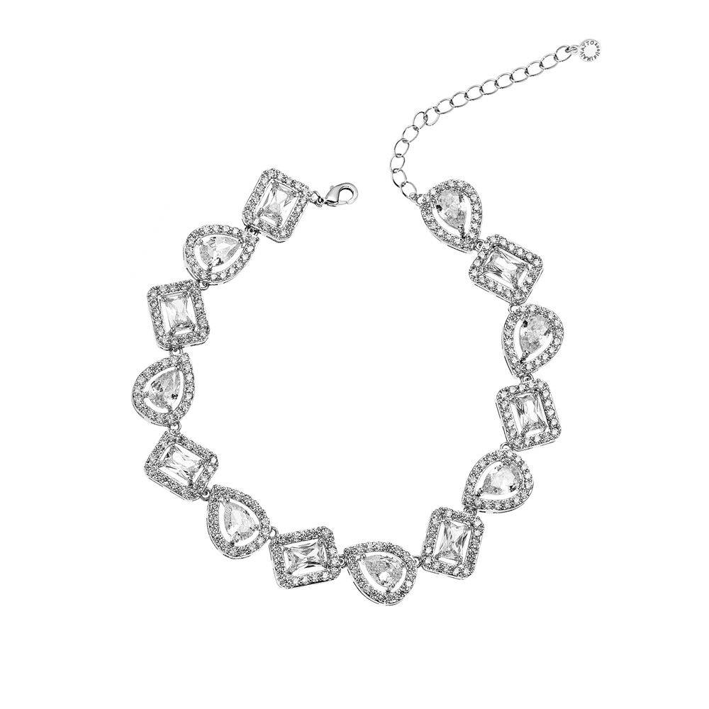 Ottaviani Bracciale con cubic zirconia Online Outlet