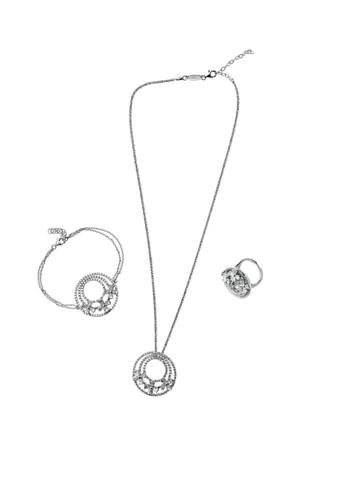 Ottaviani Bracciale arg. "ghirlanda" Ritorno libero