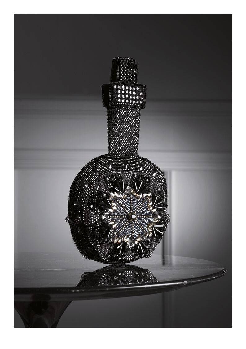 Ottaviani Clutch con perline,cristalli e strass Rilascio limitato