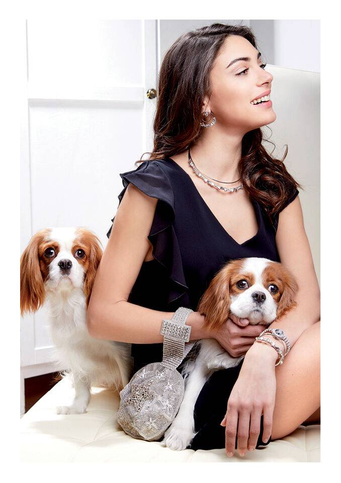 Ottaviani Clutch con perline,cristalli e strass Rilascio limitato