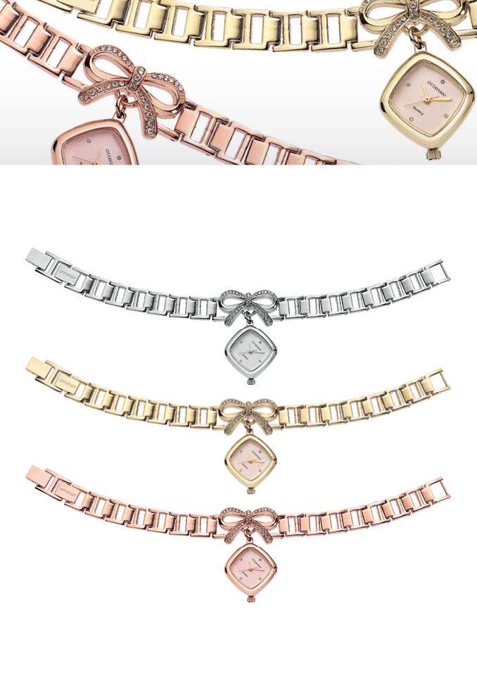 Ottaviani Quarzo rose gold con fiocco Limitato a 3 giorni