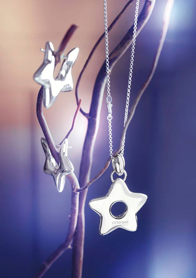 Ottaviani Orecchini "star balloon"in argento Vendita Economica