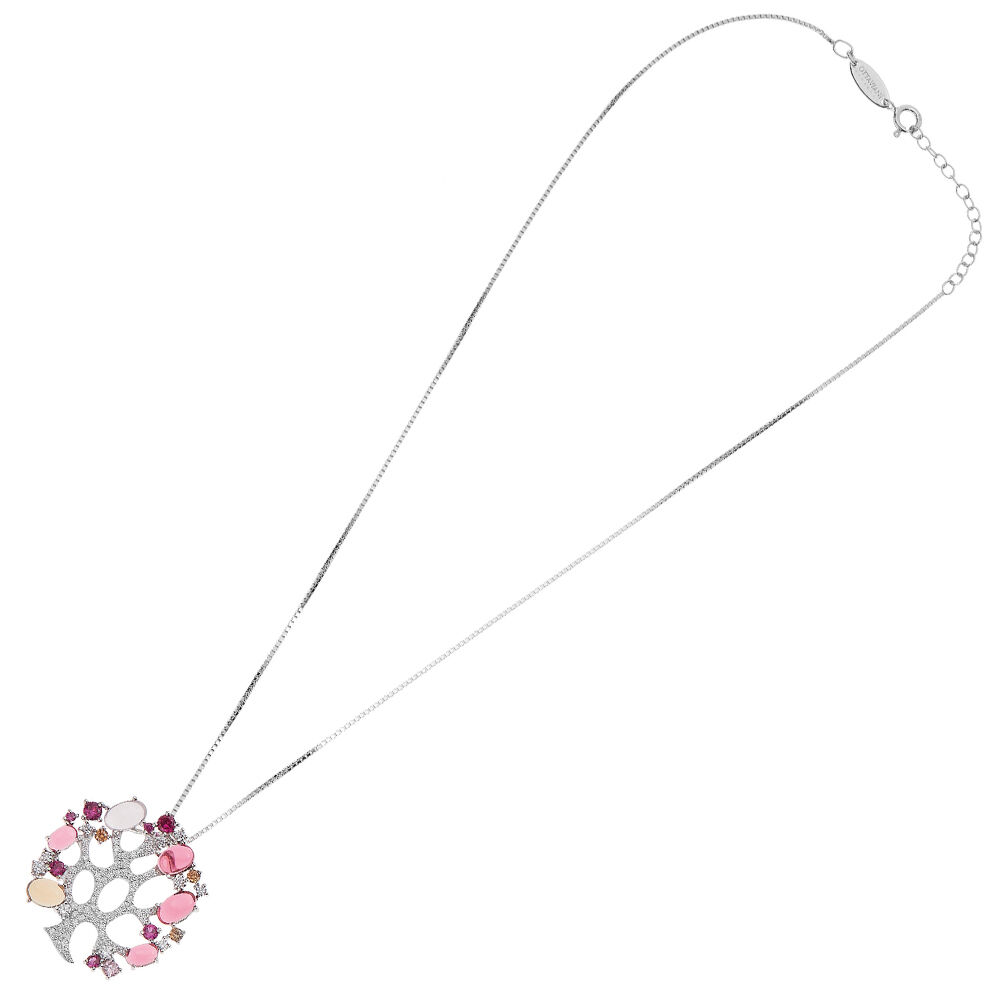 Ottaviani Collana"albero dei sogni" arg rod con zirconi Offerta speciale