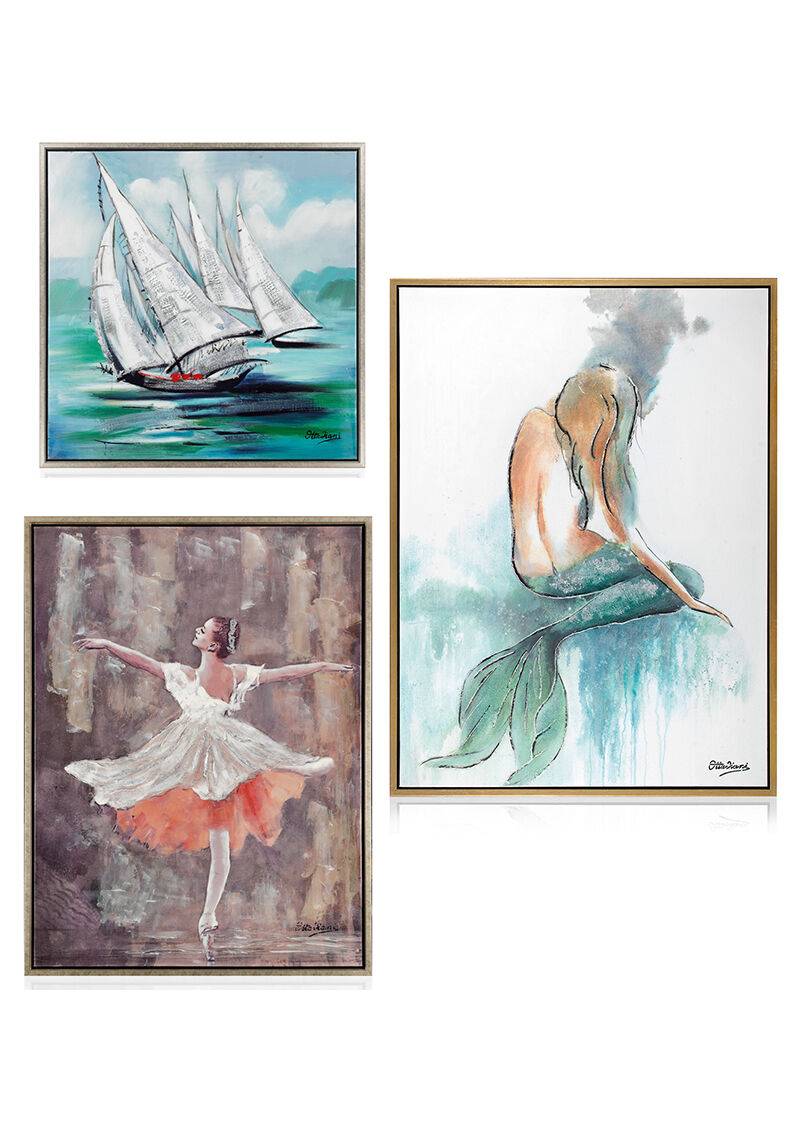 Ottaviani Quadro "danza classica" cm 75x100-superf.lucid Offerte stagionali