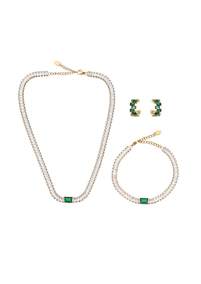 Ottaviani Bracciale dorato con cristalli Only for today